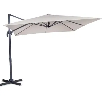 Waterproof Outdoor Garden Aluminium Parasol Umbrellas with 360 Degree Rotation
