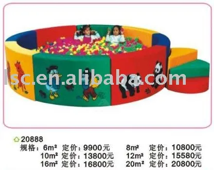 soft round ball pool with step LT-02P0811