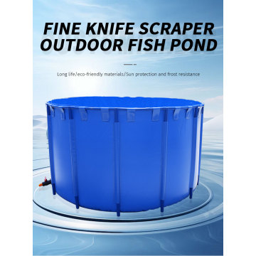 Tangki ikan lipat ringan di PVC