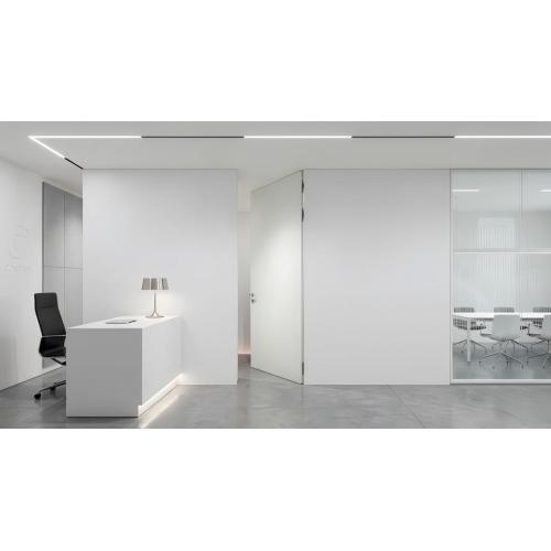 Laje de porta de madeira com núcleo sólido de estrutura invisível moderna