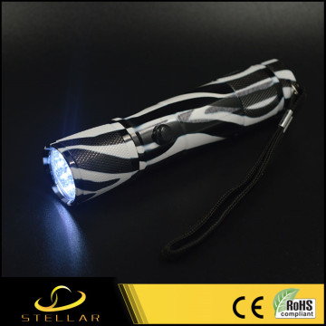 Pattern Flashlight 9 LED Mini Torch SS-CAM900