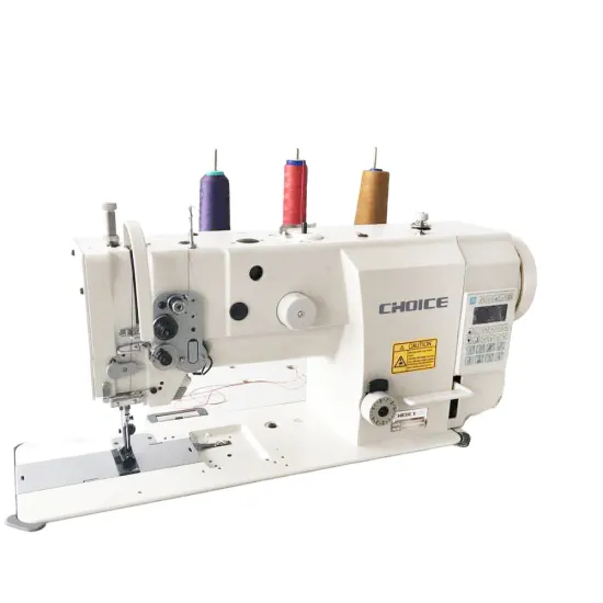 GC4420B-D4 Heavy Duty Double Needle Lockstitch Industrial Sewing Machine