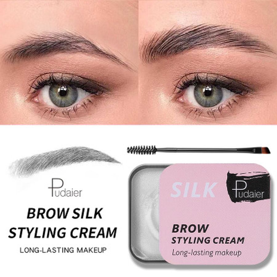 3D Eyebrow Cream Enhancers Eye Brow Silk Shade Profesional Long Lasting Brow Tint Gel Paint Eye Makeup Cosmetics With Brush