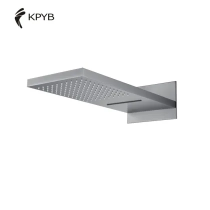 Gun Grey Feiyu Ceiling Square Shower Head for Bathroom