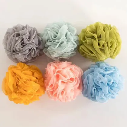 Exfoliating Bath Sponge Body Soap Puff Sponge