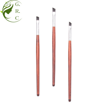 Premium Angled Eyebrow Makeup Brush For Powder Cream