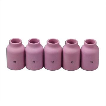 TIG Gas Lens Alumina Nozzle Ceramic Cups for UWELD 53N88#10 and WP 9 17 20 18 26 TIG Welding