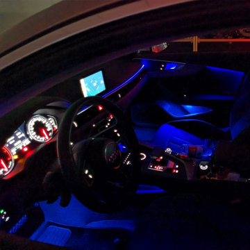 Auto RGB LED Multicolor Atmosphere Strip Light for Cars