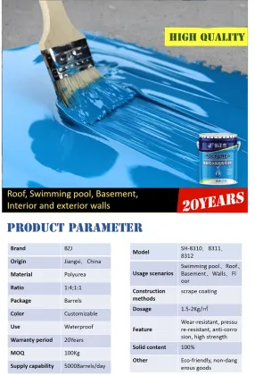 Affordable Brand New Polyurethane Waterproof Coating: High Performance at Low Price