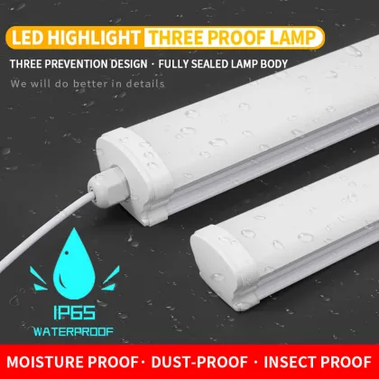 Waterproof Three-Proof Purification Light for Cold Storage - Integrated Long Strip Light