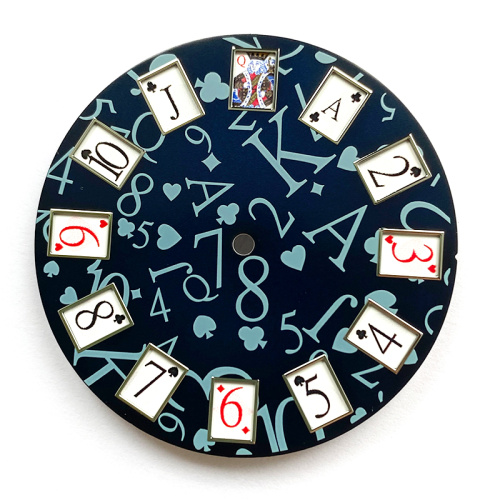 Dial orologio da poker personalizzato per l'orologio dell'uomo