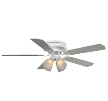 Decorative ceiling fan with LED light