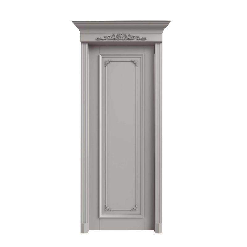 High-end lacquered solid wood door HTQ-9032