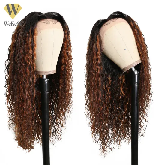 Cuticle Aligned Virgin Cambodian Hair Transparent Swiss Lace 13X6 Deeper Parting Hd Lace Frontal Wig