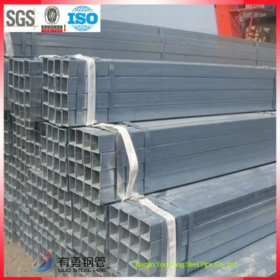astm a500 40x40 steel square pipe, square hollow section