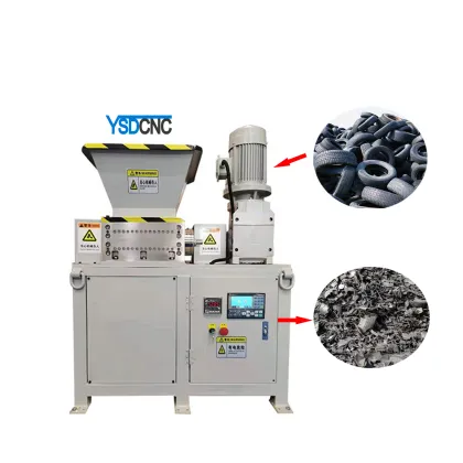 Tire Recycling Machinery: Tyre Shredding Machines, Foam Cable Shredders, and Medical Waste Shredders