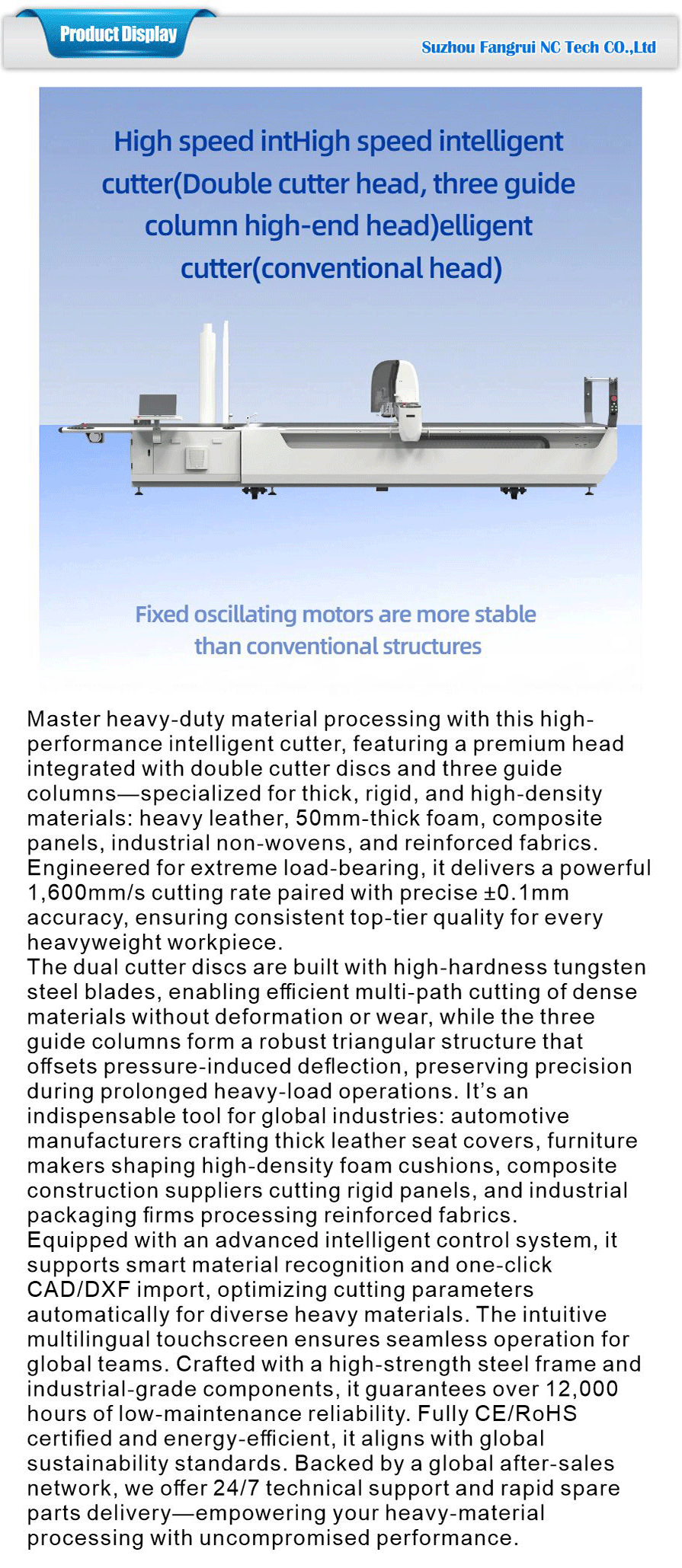 High-speed Cutting Machine -xiangqing1-FR040
