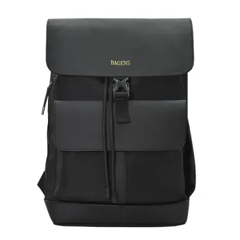 Waterproof Casual Sports Leather Nylon Polyester Lining College Laptop Backpack