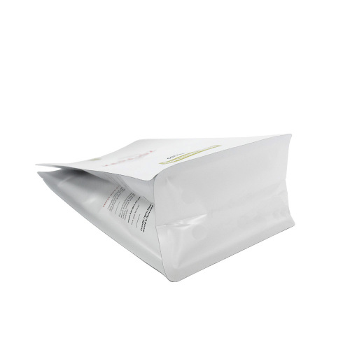 Aluminum Coffee Packaging Flat Bottom Bag