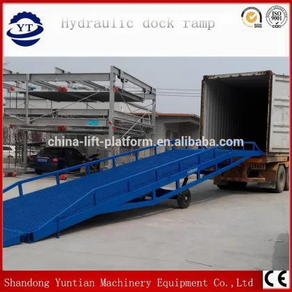 12 ton forklift loading ramps/truck unloading ramps