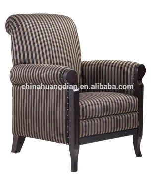 luxury leather lounge chair/single seater sofa chairs HDL1904