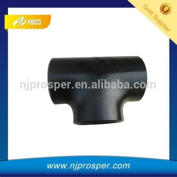 ASTM A234 WPB Carbon Steel Equal straight Tee Pipe fitting wholesale (YZF-P16)