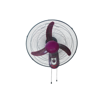 Ventile a parete da 18 pollici approvate da ETL con pale di plastica, impostazioni a 3 velocità, ventola oscillante montata a parete da 16 pollici