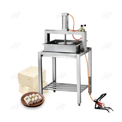Stainless Steel Tofu Making Machine - Commercial Dry Tofu Forming Machine