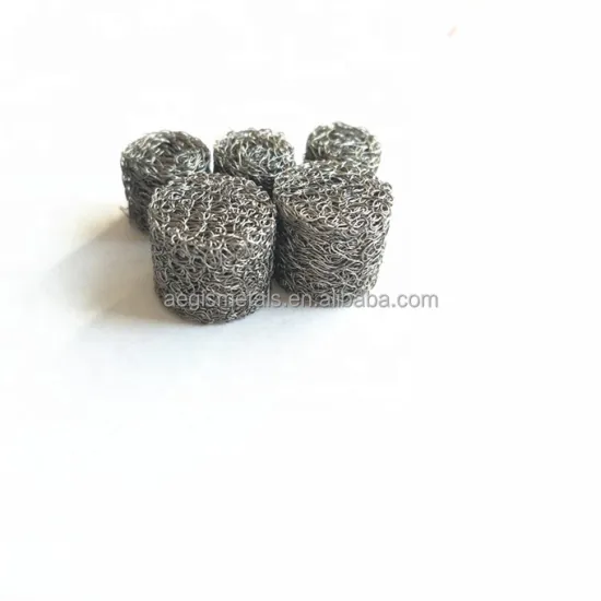 Stainless Steel Compressed Knitted Wire Mesh Gasket for Foam Lance Washer