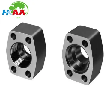 CNC Machining Precision Stainless Steel Four-Bolt Solid Flanges