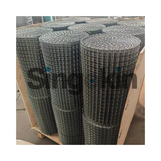 Customized SS316 Honeycomb Conveyor Belt for Ship Garbage Cleaning and Salvage