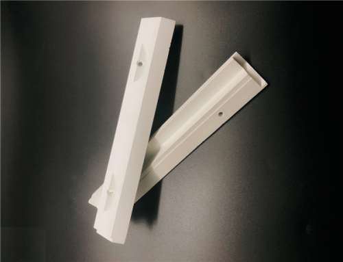 Boron nitride ceramic blade machining custom parts