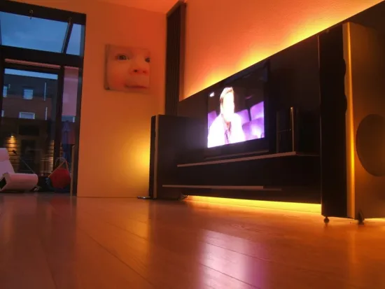 LED strip DC12V 60leds SMD 3528 Warm White ce rohs