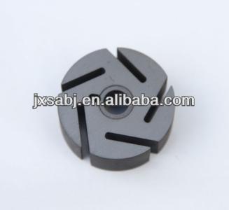 Graphite blender, shaft and rotor for degassing in aluminium industry/processing factory