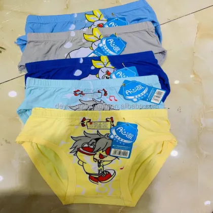 0.33 Dollars LXX005 Boys Bamboo Underwear - Good Quality & Various Styles