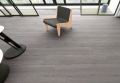 Pavimentazione LVT da bagno grigio da 2,5 mm