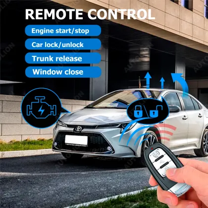 PKE Keyless Entry Car Remote Control Central Lock CAR Alarm Device