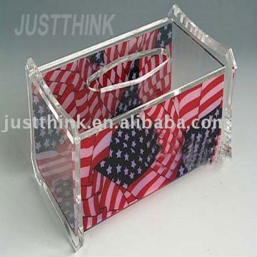 Hot Sale Acrylic Tissue Box FZ-HG-0409-1