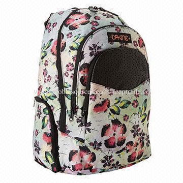 Designer Girls' Backpack, Made of 600D Polyester Material