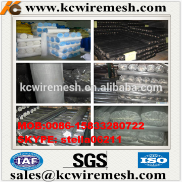 Factory!!!! KangChen fireproof pvc-coated black grey white 18x16 fiberglass window screen export Ghana