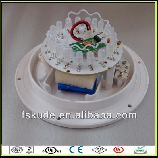 RGBW multi color LED light base for furniture