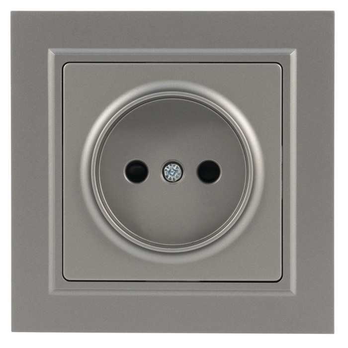 Stopkontak dinding standar Eropa desain klasik