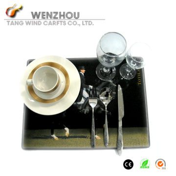 Hot kitchen tool eco-friendly non-toxic anti-heat novely designed food grade MDF Wood placemat