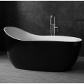 60 X 32 Whirlpool Tub Black Freestanding Acrylic Bathtubs