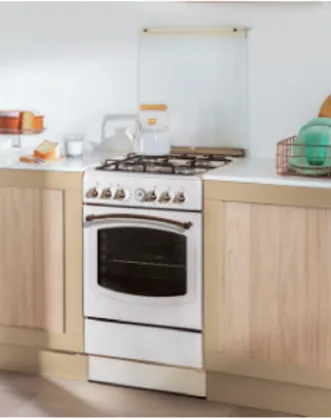 Oven with Cooker Hobs 60CM Freestanding