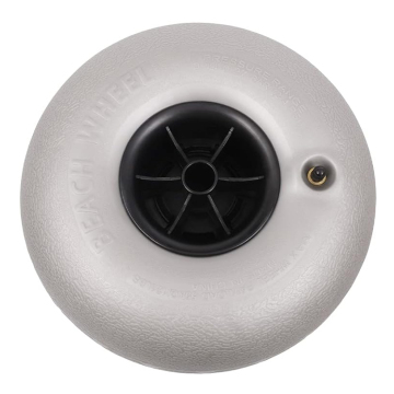 10-Inch Inflatable Beach Cart Wheel - PU/PVC Balloon Tire for Sale
