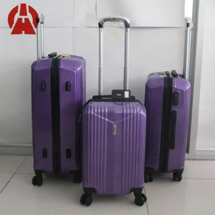 3 Pieces ABS TSA Lock Travel Luggage sets