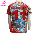 Suitable Customizable Red Men Rugby Shirts