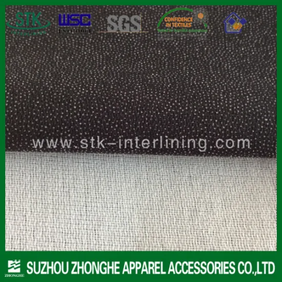 Double side PA dot for garment suit non woven fusible interlining fabric