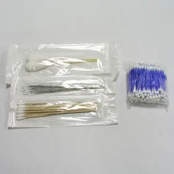 Cotton-tipped Applicators with Wooden, Bamboo, Plastic or Steel Wire Sticks